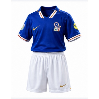 Italy 1996 Home Retro Kids Kit Jersey