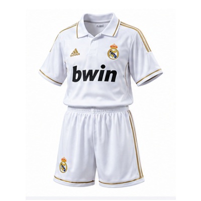 Real Madrid 11/12 Home Retro Kids Kit Jersey