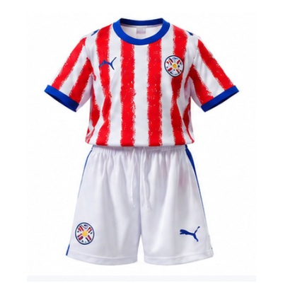 Paraguay 2026 Home Kids Kit Jersey