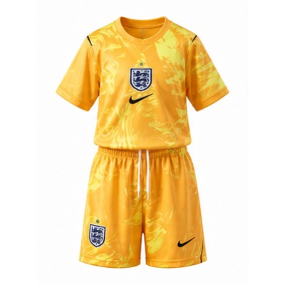 England 2026 GK Kids Kit Jersey - Yellow