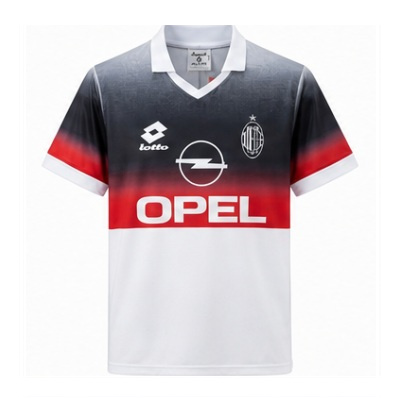 Retro AC Milan 95/96 Training Suit Black & White
