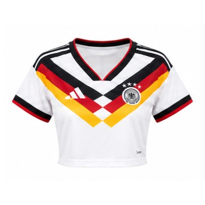 Germany 2026 Home Women's Crop Top Style Jersey