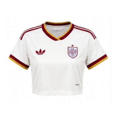 Spain 2026 Home Women's Crop Top Style Jersey