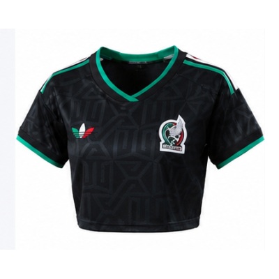 Mexico 2026 Third Away Women's Crop Top Style