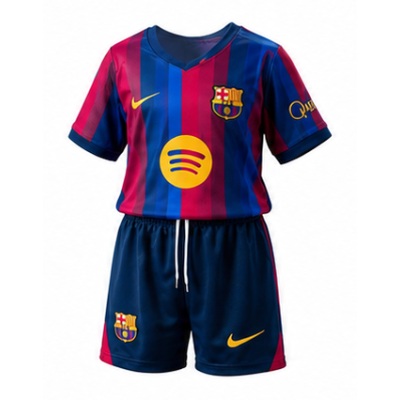 Barcelona 26/27 Home Kids Kit Jersey