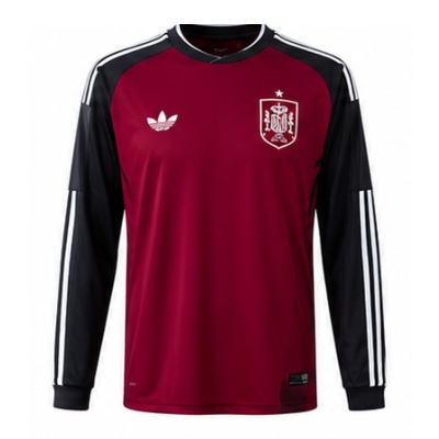 Spain 2026 GK-Red Long Sleeved Jersey