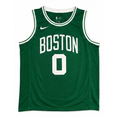Boston Celtics Retro Green #0 Jayson Tatum NBA Jersey