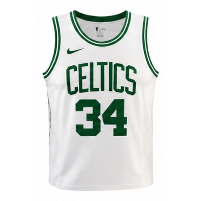 Boston Celtics Retro White #34 Chris Paul .Pi Er Si NBA Jersey