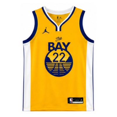 2020/21 Season Golden State Warriors Jordan Theme Limited Edition #22 Wei Jin Si NBA Jersey