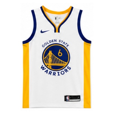 2019/20 Season Golden State Warriors V-Neck Bai #6 Nick Young NBA Jersey