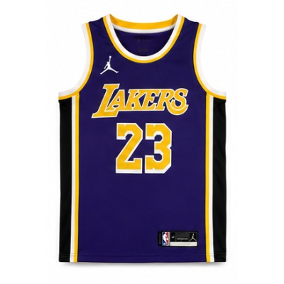 Los Angeles Lakers Jumpman Limited Edition #23 LeBron James NBA Jersey