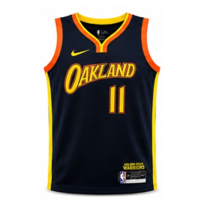 2020/21 Season Golden State Warriors City Edition #11 Klay Thompson NBA Jersey