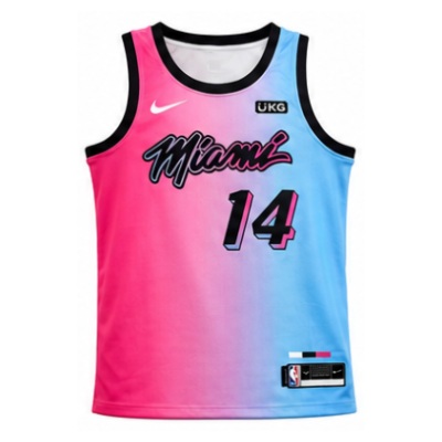 2020/21 Season Miami Heat City Edition Gradient #14 Tyler Herro NBA Jersey