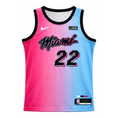 2020/21 Season Miami Heat City Edition Gradient #22 Jimmy Butler NBA Jersey