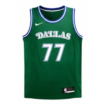 2020/21 Season Dallas Mavericks Retro Lv #77 Luka Doncic NBA Jersey