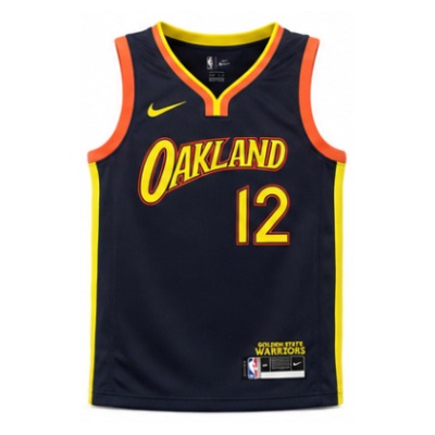2020/21 Season Golden State Warriors City Edition #12 Kelly Oubre Jr. NBA Jersey