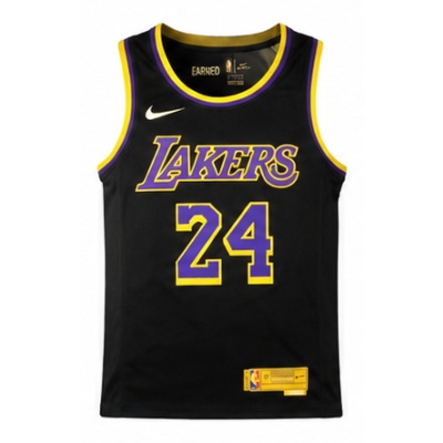 2020/21 Season Los Angeles Lakers Earned Edition #24 Kobe Bryant NBA Jersey