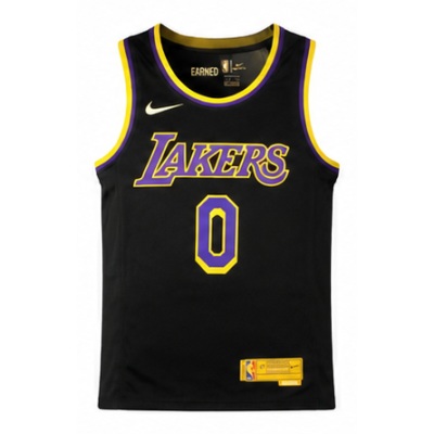 2020/21 Season Los Angeles Lakers Earned Edition #0 Kyle Kuzma NBA Jersey