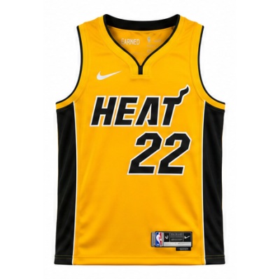 2020/21 Season Miami Heat Earned Edition #22 Jimmy Butler NBA Jersey