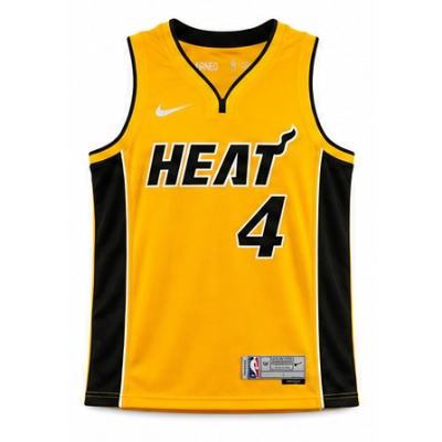 2020/21 Season Miami Heat Earned Edition #4 Victor Oladipo NBA Jersey