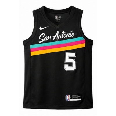 2020/21 Season San Antonio Spurs City Edition #5 Jamal Murray NBA Jersey