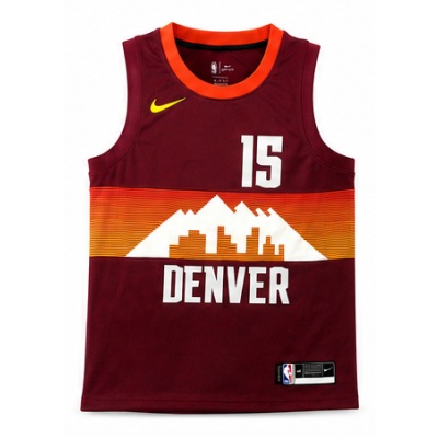 2020/21 Season Denver Nuggets City Edition #15 Nikola Jokic NBA Jersey