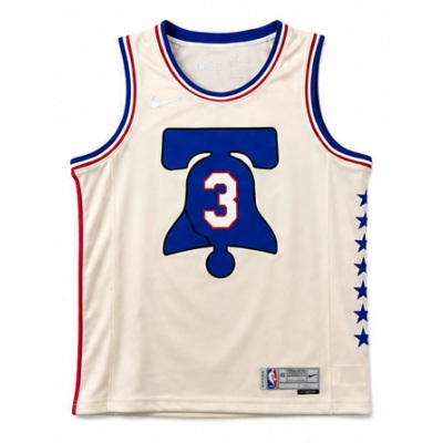 2020/21 Season Philadelphia 76ers Earned Edition #3 Allen Iverson NBA Jersey