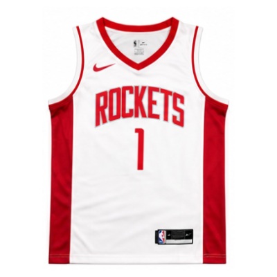 2020/21 Season Houston Rockets White #1 Tracy McGrady NBA Jersey