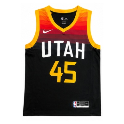 2020/21 Season Utah Jazz City Edition Jersey #45 Donovan Mitchell