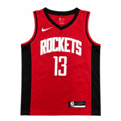 2020/21 Season Houston Rockets Red #13 James Harden NBA Jersey