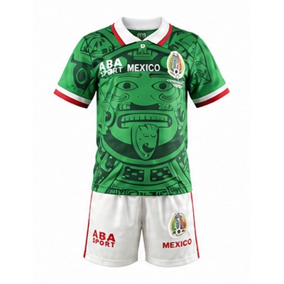Retro kids kit 1998 Mexico home size：