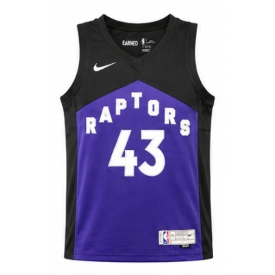2020/21 Season Toronto Raptors Earned Edition #43 Pascal Siakam NBA Jersey