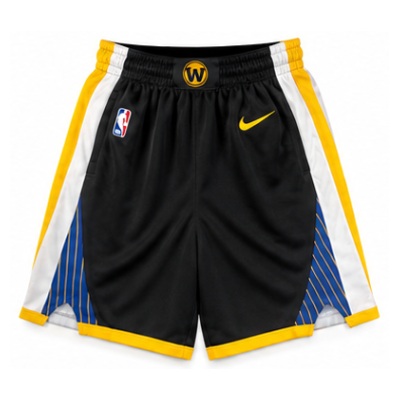 Golden State Warriors Black Shorts