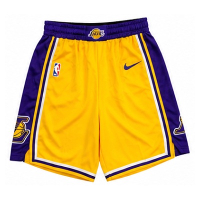Los Angeles Lakers Yellow Shorts