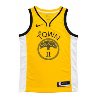 2017/18 Season Golden State Warriors Earned Edition #11 Klay Thompson NBA Jersey