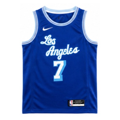2020/21 Season Los Angeles Lakers Retro Lan #7 Carmelo Anthony NBA Jersey