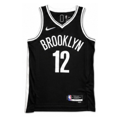 75th Anniversary Brooklyn Nets Black #12 Joe Harris NBA Jersey