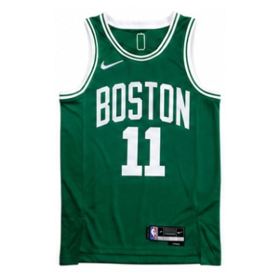 75th Anniversary Boston Celtics Green #11 Kyrie Irving NBA Jersey