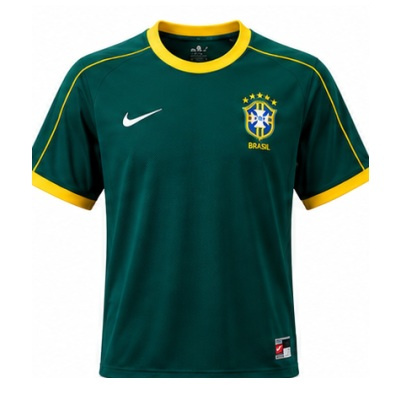 Retro Goalkeeper Brazil 1998 Dark Green