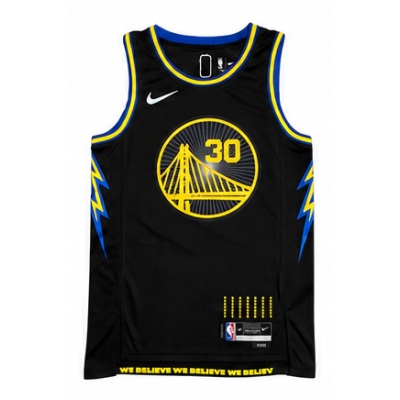 2021/22 Season Golden State Warriors City Edition #30 Stephen Curry NBA Jersey