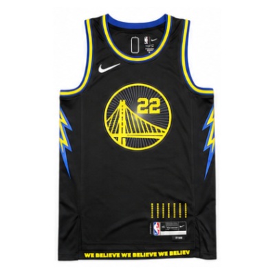 2021/22 Season Golden State Warriors City Edition #22 Wei Jin Si NBA Jersey