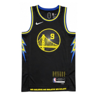 2021/22 Season Golden State Warriors City Edition #9 Andre Iguodala NBA Jersey