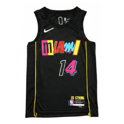 2021/22 Season Miami Heat City Edition #14 Tyler Herro NBA Jersey