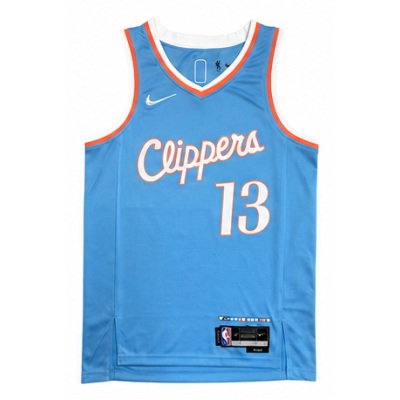 2021/22 Season Los Angeles Clippers City Edition #13 Paul George NBA Jersey