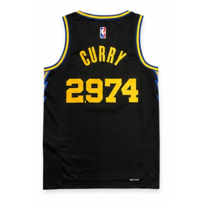 2021/22 Season Golden State Warriors City Edition 2974 Stephen Curry NBA Jersey