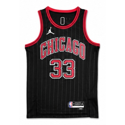 75th Anniversary Chicago Bulls Jumpman Edition #33 Scottie Pippen NBA Jersey