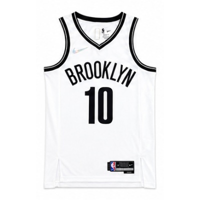 75th Anniversary Brooklyn Nets White #10 Ben Simmons NBA Jersey