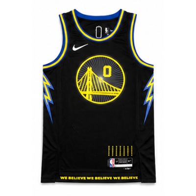 2021/22 Season Golden State Warriors City Edition #0 Gary Payton II NBA Jersey