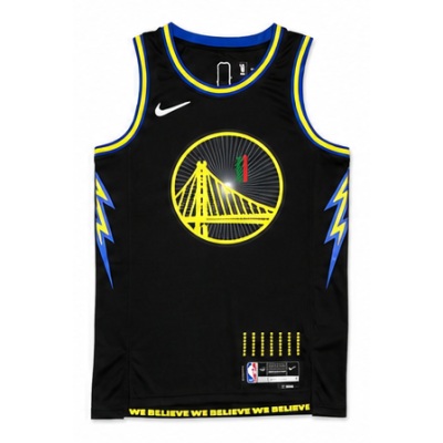 2021/22 Season Golden State Warriors City Edition Mo Xi Ge Limited Edition #11 NBA Jersey