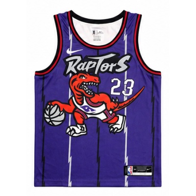 Toronto Raptors Retro Purple #23 Fred VanVleet NBA Jersey